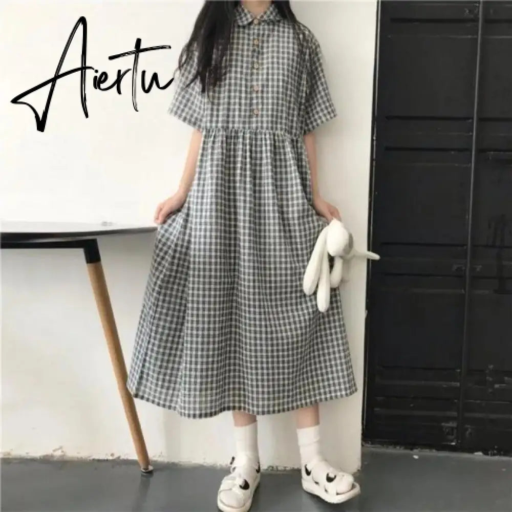 Street Japanese Lolita Dress Womens Dresses Spring Autumn Women Long Midi Dress Kawaii Dress Vintage Black Chic Dress Xxl Aiertu