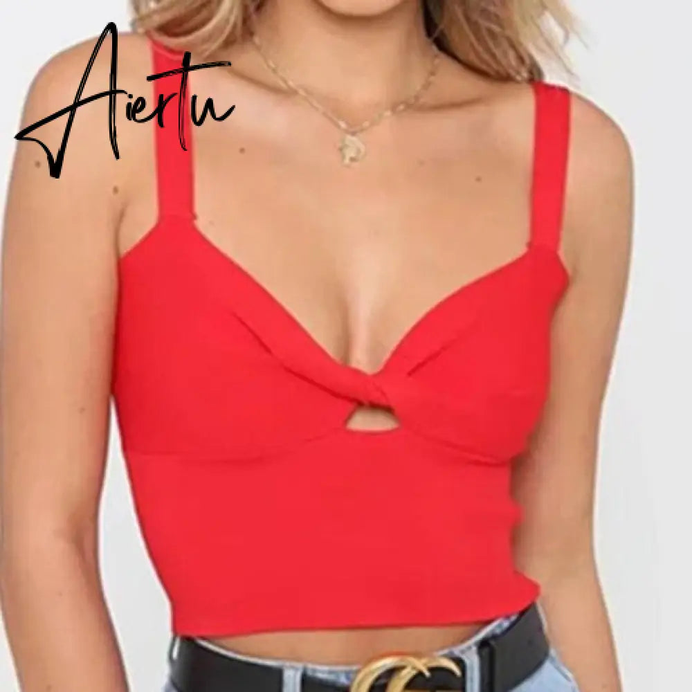 Summer Women Casual Beach Party Stretch Slim Fitted Tee T-Shirt Women Sexy Off Shoulder V-neck Bow Cotton Tops Aiertu