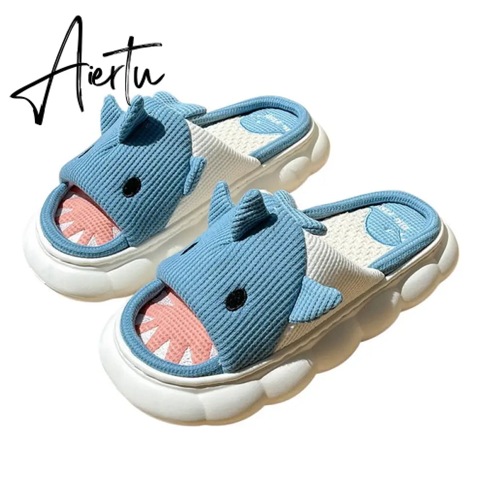 Women Cow Slippers Cute Cartoon Soft Cloud Platform Indoor Shoes Summer Female Home Slides Thick Sole Sandals Male House Slipper Aiertu