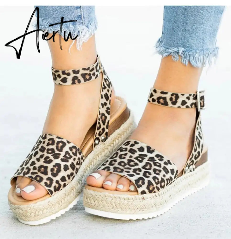 Women Sandals Plus Size Wedges Shoes For Women High Heels Sandals Summer Shoes Flip Flop Platform Sandals plus size shoes Aiertu