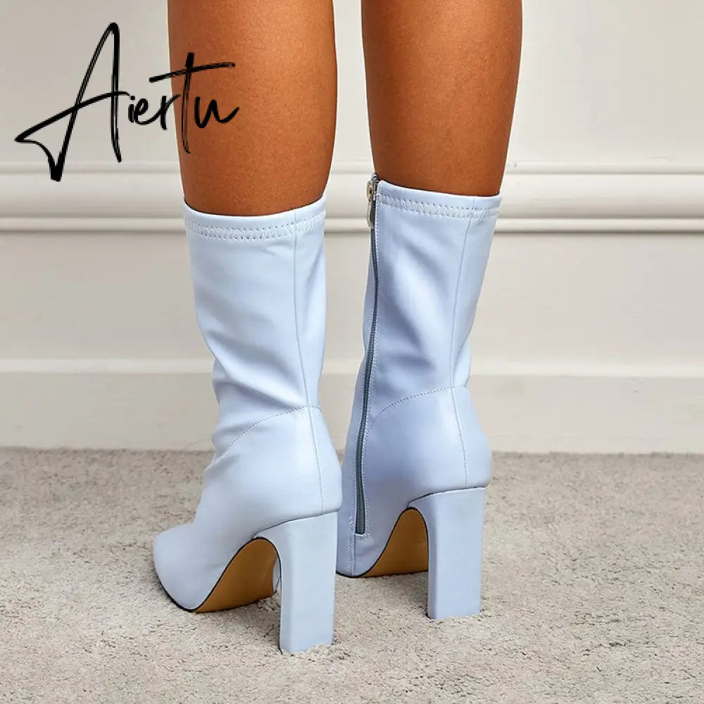 Women Side Zip Classic Boots mysite