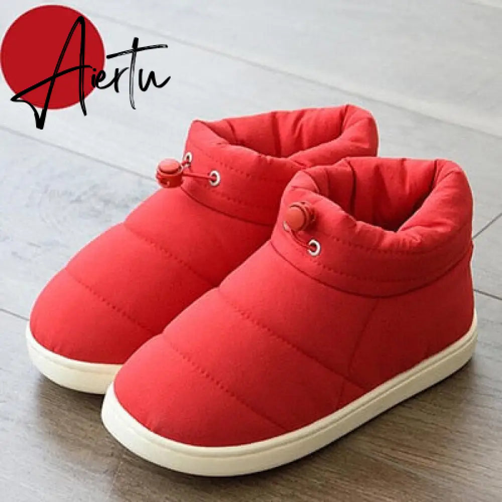 Women snow boots waterproof calzado mujer winter sapato feminino women's ankle boots warm outdoor shoes mixed colors Aiertu