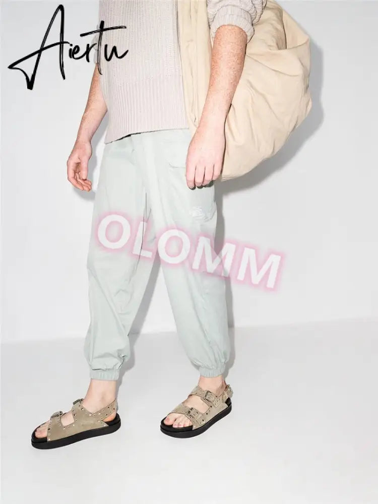 Women's Casual Metal Buckle Platform Sandals  Lolita Shoes Thick-Soled Rivet New Cowhide Open-Toe Beach Vacation Flat Slippers Aiertu