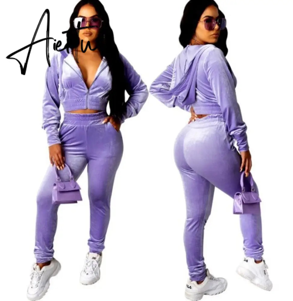 Y2k Clothes Dollskill Zip Up Hoodie Cropped Long Sleeve Purple Top Vintage Autumn Women Pullover Ropa Color Lila Indie Kid Aiertu