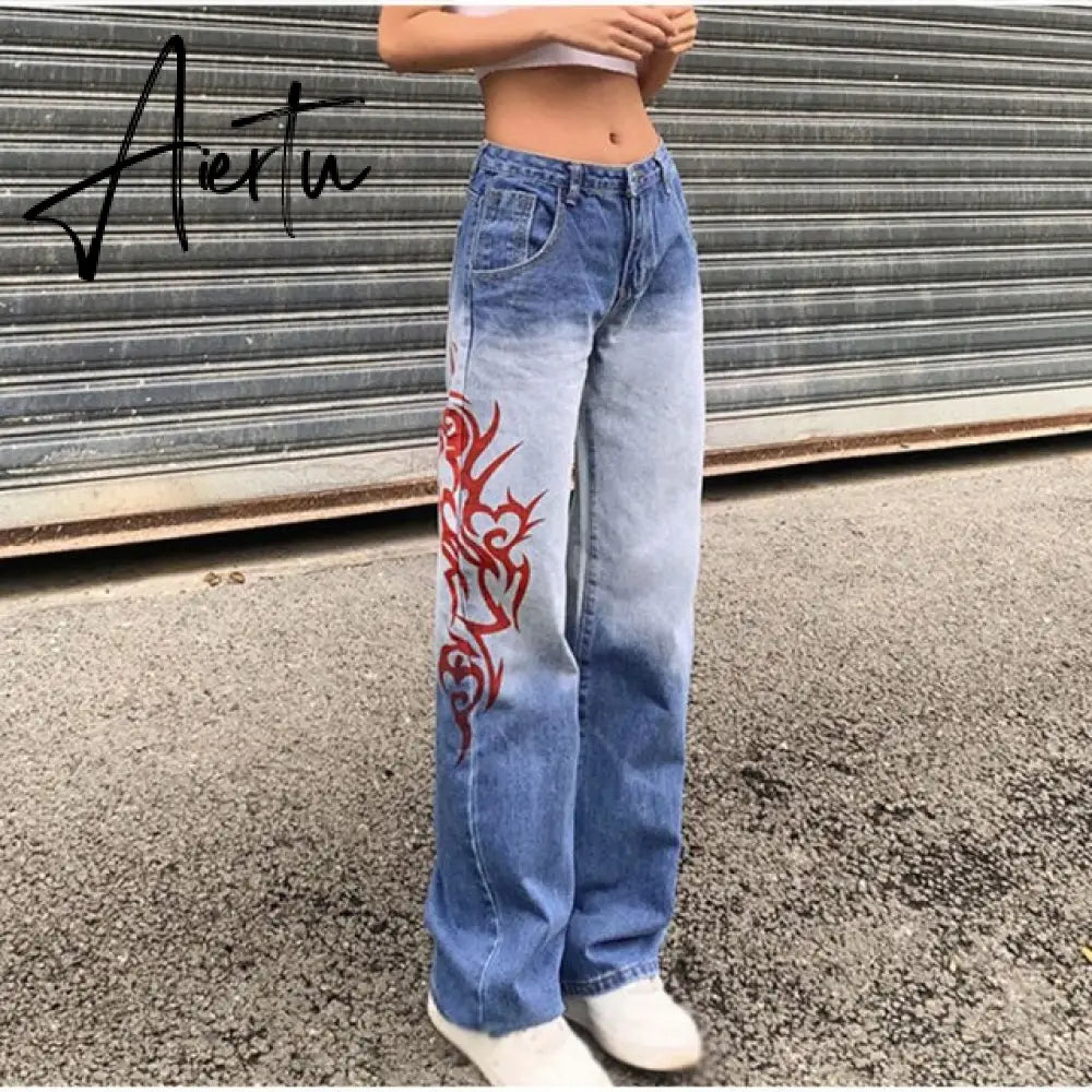 Y2K Low Rise Staright Cargo Jeans Wrap Belt Retro Denim Pants Ruched Drawstring Women Denim Trousers Street Indie Aesthetic Jean Aiertu
